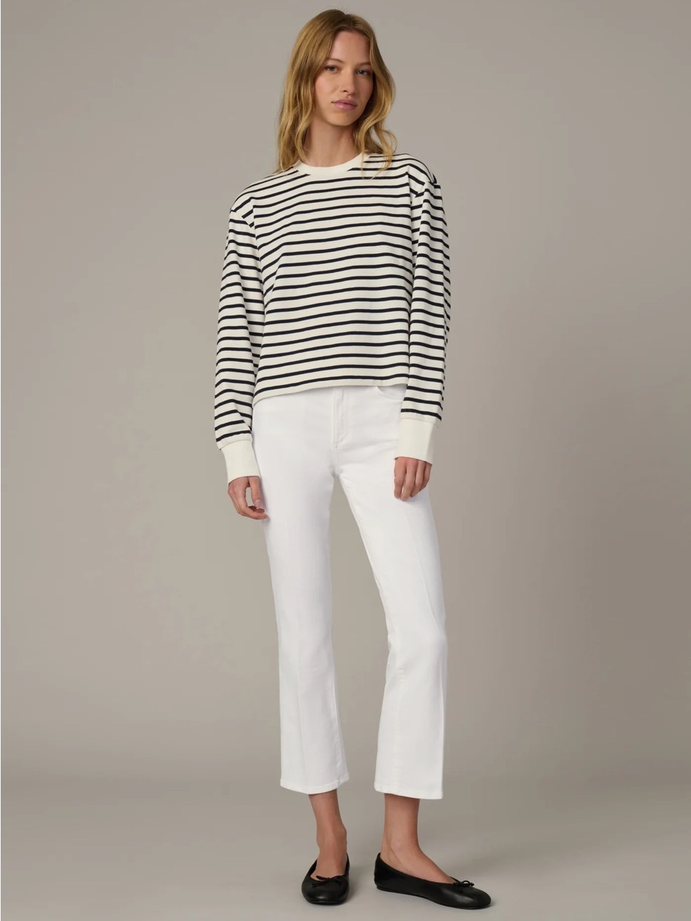 NWOT Joes Jeans White The Callie high rise CROPPED BOOTCUT Jeans